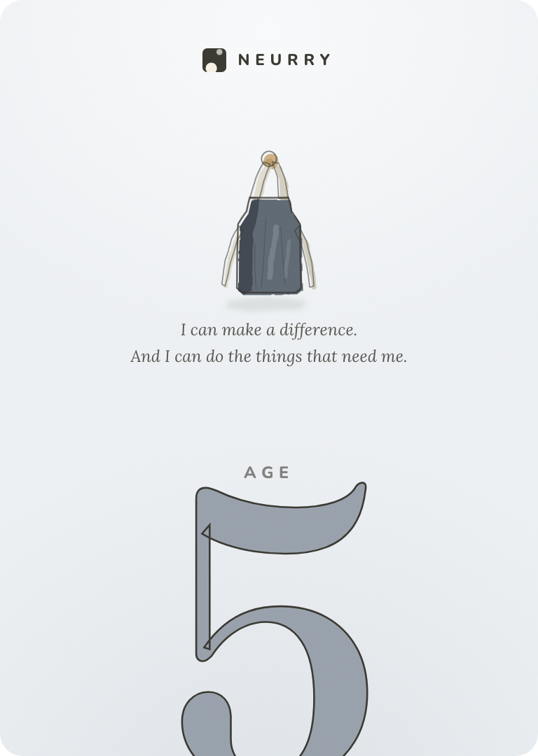 The cover of Book 5, find meaning, for age five